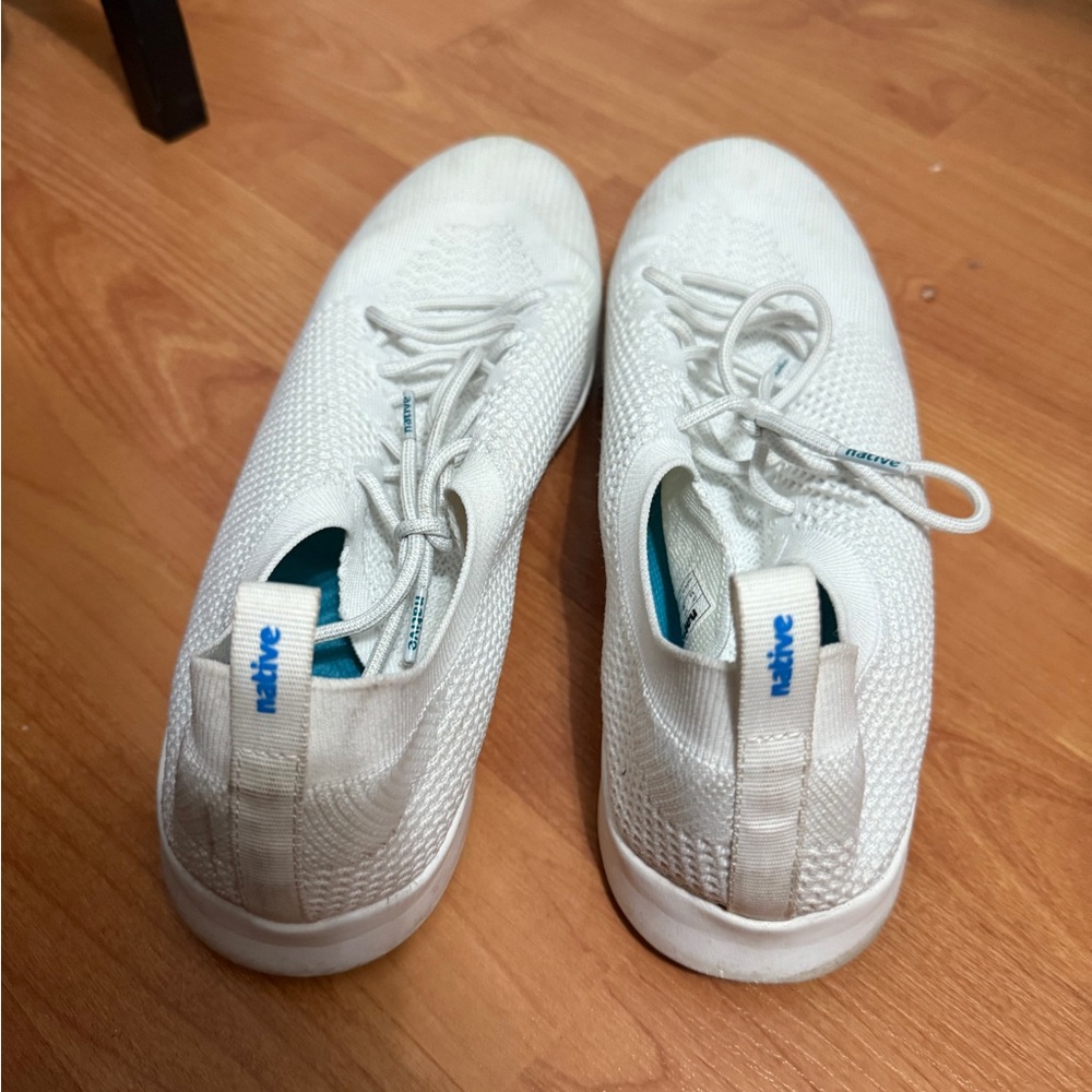 Native White Sneakers Classic Low-Top Design size 13